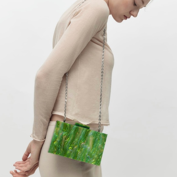 Zara limited edition box mini clutch - Picture 1 of 12